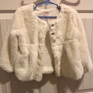 Gymboree Soft White Winter Jacket